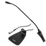 Shure CVG18S-B/C Gooseneck Kürsü Mikrofonu ve Mikrofon Tablası
