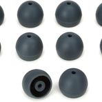 Shure EASFX1 Gri Yumuşak Esnek Kılıflar, Büyük, 10'lu Paket (5 Çift), E1, E3, E4, E5, SCL3, SCL4, SCL5, SE110, SE210, SE310, SE420, SE530, SE115, SE215, SE315, SE425, SE55 için Yedek Parçalar 35 (EAS)