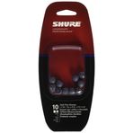 Shure EASFX1 Gri Yumuşak Esnek Kılıflar, Küçük, 10'lu Paket (5 Çift), E1, E3, E4, E5, SCL3, SCL4, SCL5, SE110, SE210, SE310, SE420, SE530, SE115, SE215, SE315, SE425, SE55 için Yedek Parçalar 35 (EAS)