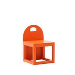 Shuri Kids Circle Tubi Chair Turuncu Çalışma Sandalyesi