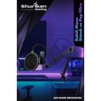 Shuriken ES9 ONPA RGB Gaming Profesyonel Oyuncu Yayıncı Mikrofonu + Masa Standı + Masa Tutacağı + Mikrofon Filtresi