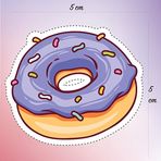 ShuSticky Sticker - Donut