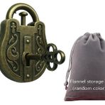 SHUYUE Kilitle ve Kilit Açma, 3D Zeka Oyunları Yapbozlar Çocuk Klasik Oyuncak Döküm Metal Açılma Sökücü Yapbozlar