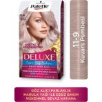 Shwarzkopf Palette Deluxe 11-9 Kuvars Pembesi Krem Saç Boyası Kalıcı Renk Aydınlatıcı Etki