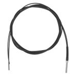 SHYEKYO Optik Fiber Sensör, 0‑540mm Koaksiyel M3 ABS Metal Hızlı Tepki Yansıma Optik Fiber Sensör 1m Ölçüm için Yüksek Doğruluk