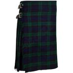 SHYNE KILTS U.K Erkek İskoç eteği, Yeşil/Mavi, 30W