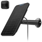 Shyueda Blink Outdoor (3. Nesil)/xt xt2 Kamera ile Uyumlu 4W Güneş Paneli Şarj, 13ft Su Geçirmez Şarj Kablosu, IP65 Hava Koşullarına, Güvenli Duvar Montajı (1'li Paket) içerir
