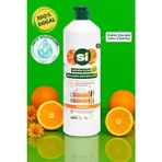 Si %100 Doğal 750 ml Turunç Yağlı Bulaşık Deterjanı Hassas Ciltler İçin Güvenli Formül