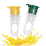 SI SEN Mini limon sıkacağı, el presi, BPA içermeyen plastikten, limon, mandalina, portakal suyu sıkmak için küçük limon sıkacağı