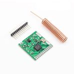 SI4432 433MHz RF Kablosuz Haberleşme Modülü Transceiver 1000 Metre 20dBm 240 930 MHz 3.6 V 256kbps Silabs EZRadio