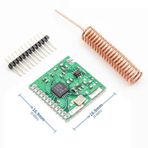 SI4432 433MHz RF Kablosuz Haberleşme Modülü Transceiver