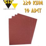 Sia 1913 Su Zımparası 220 Kum - 10 Adet