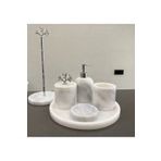 SİA ART DESİNG Mermer banyo seti takımı doğal mermer