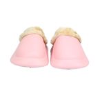 SİA ÇANTA EVA COMFORTLİNE KAYDIRMAZ TABAN KÜRKLÜ İÇ ASTAR ÜŞÜMEYEN AYAKLAR TÜYLÜ BAYAN CROCS TERLİK PUDRA PEMBE 38-39