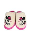 SİA ÇANTA EVA COMFORTLİNE KAYDIRMAZ TABAN,RUFİDİK ŞİRİN ÜŞÜMEYEN AYAKLAR TÜYLÜ İÇ ASTAR SEVİMLİ MICKEY MAUSE FİGÜRLÜ KADIN PANDUF TERLİK PEMBE 38-39