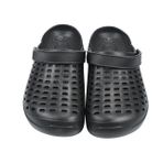 SİA ÇANTA HAFİF RAHAT SAGLAM DELİKLİ NEFES ALAN AYAKLAR, YUMUŞAK ESNEK SANDALET ERKEK CROCS TERLİK SİYAH 40 NUMARA