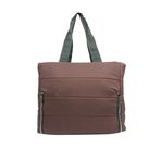 Sia Çanta Samilon Kabartmalı Puf Kumaş Shopper Çanta Rahat Omuz Askılı Hafif , Iç Astarlı , Ön Cift Fermuarlı Göz Kaliteli Mükemmel Işçilik Geniş Rahat Hafif Çanta - Bordo - STANDART