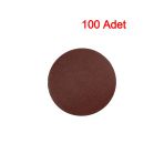 Sia Deliksiz Cırt Zımpara 115 Mm Spiral Avuç Taşlama Matkap Uyumlu (220 Kum) 100 Adet