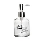 Sia El Sabunu Yazılı 300 ml 7,6x15,5 cm Cam Sıvı Sabunluk