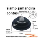 Siamp Gömme Rezervuar İç Takım Şamandıra Contası Flatör Contası O Beyaz - Siyah