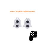 siar 1 Takım PS4 V2 JDS JDM 030 040 Kollar ile Uyumlu LR L1 L2 R1 R2 Lastik Takımı Playstation4 Kol Tamir