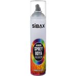 Sibax 0360 Metalik Gümüş 400 ml Sprey Boya