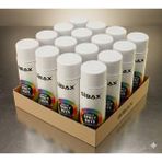 Sibax Akrilik Sprey Boya Parlak Trafik Sarı 400 ml 12LI