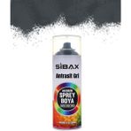 Sibax Antrasit Gri Akrilik 400 ML SPREY BOYA