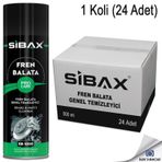 Sibax Fren Balata Temizleme Spreyi 1 Koli 24 Adet
