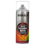 Sibax Isiya Dayanıklı Siyah Boya 650°c 400ml 0341