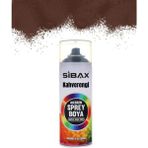 Sibax Kahverengi Akrilik Sprey Boya 400 ml Ahşap ve Metal İçin Uygun Profesyonel Kalite