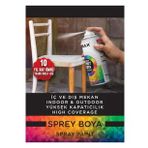 Sibax RAL 9005M Mat Siyah 400 ml Sprey Boya