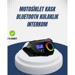 Sibelora Home Kablosuz Bluetooth Interkom IP65 Suya Dayanıklı 40MM Hd Ses ve 40 Saat Pil