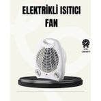 Sibelora Home Mini Elektrikli Isıtıcı – Taşınabilir Fanlı Isıtma Sistemi