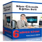 Siber Güvenlik Eğitim Seti (6 Süper Kitap) - Enine Boyuna Eğitim