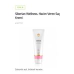 Siberian Wellness Hacim Veren Saç Kremi