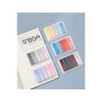 sibga tasarım 5 adet Şeffaf Renkli Postit Post-it Post It. Kitap Ayracı Ayraç Postit Sticker Not Kağıdı 500 yaprak