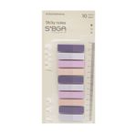 sibga tasarım Şeffaf Mor Eflatun Renkli Postit Post-it Post It. Kitap Ayracı Ayraç Postit Sticker Not Kağıdı
