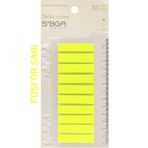 sibga tasarım Şeffaf Neon Fosfor Sarı Postit Post-it Post It. Kitap Ayracı Ayraç Postit Sticker 200 Yaprak