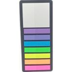Sibga Tasarım Şeffaf Renkli Postit Sticker Not Kağıdı 160 Yaprak
