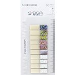sibga tasarım Simli Parlak Gümüş Rengi Postit Post-it Post it. Kitap Ayracı Ayraç Plastik Postit Sticker Not Kağıdı 200 yaprak