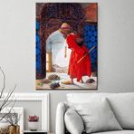 Sibiro KT Kaplumbağa Terbiyecisi 70x100 cm Kanvas Tablo