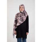 Sible Collection Gül Desenli "Rosa" İpeksi Soft Şal Toz Pembe