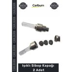 #Sibop Sensörlü Ledli Fosforlu Pembe Mavi Otomobil Bisiklet Motosiklet Işıklı Sibop Kapağı 2 Adet