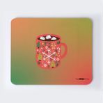 Sıcak Çikolatalı Kupa Yılbaşı Mousepad