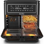 Sıcak Hava Fritözü Halo Flexi ,dijital Çift Hazneli Air Fryer, 11 L Kapasite, 2400 W Güç