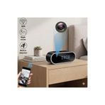 SICAK TAKİP 1080P HD Mini Wifi Masa Saati Gece Görüşlü IP Gizli Kamera