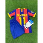 Sidas Barecelona Neymar Jr 2011 Nostaji Retro 4 Parça Çocuk Forma Takımı