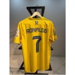 Sidas Cristiano Ronaldo Al-Nassır Yetişkin Kısa Kol Taraftar T-Shirt - XL - 70E-Sarı