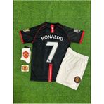 Sidas Manchester United 2008 Cristiano Ronaldo Deplasman Çocuk Forması - 13 - 14 Yaş - Siyah